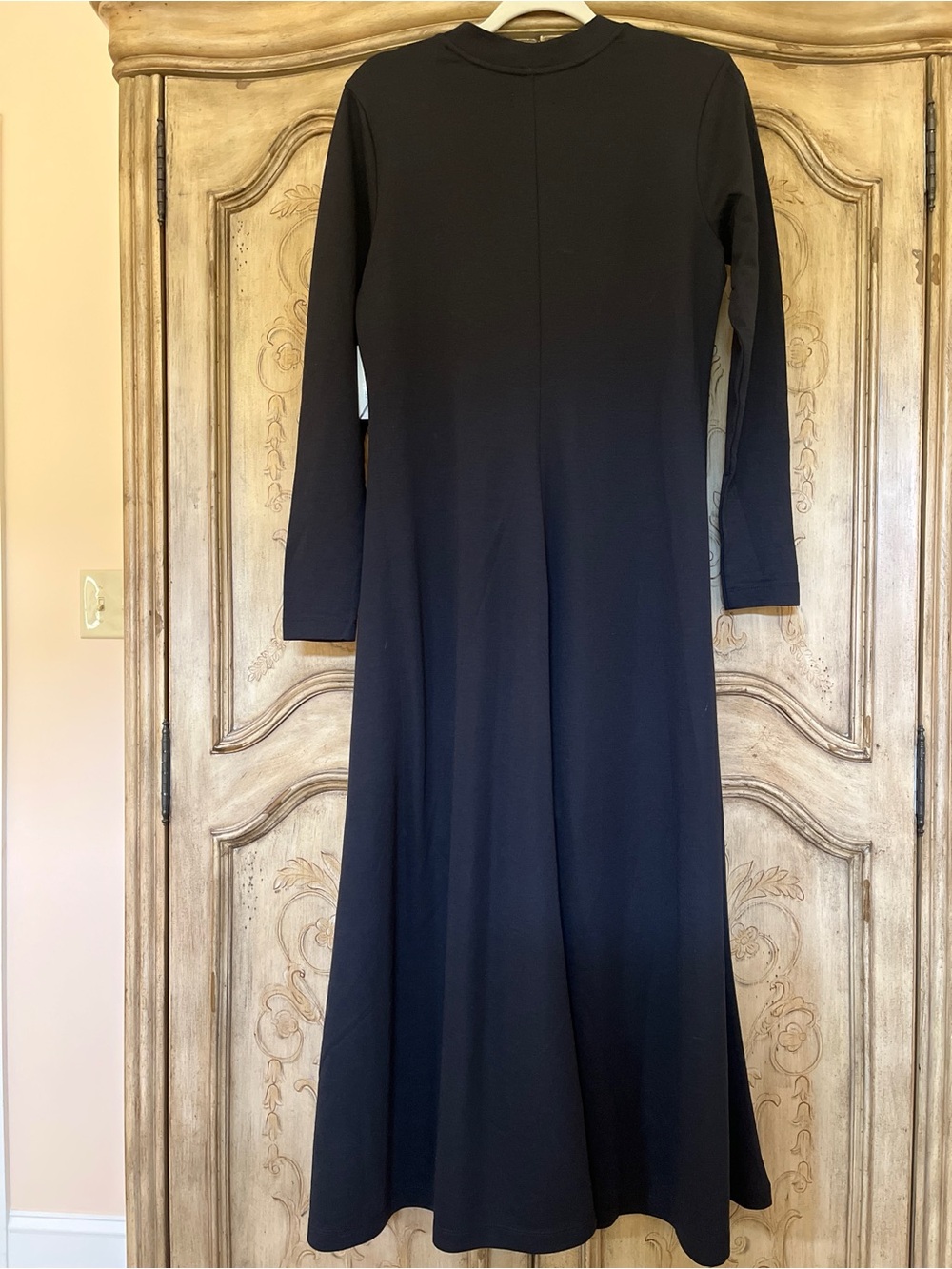 Nordstrom Maxi dress P2P 19” MSRP $100 long sleeve crew neck - Picture 5 of 8